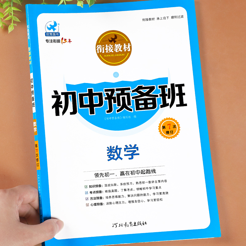 初一数学专题训练小升初暑假衔接教材初中预备班人教版七年级上册数学必刷题6升7暑假作业总复习预习资料七上课本同步练习册教材书 书籍/杂志/报纸 中学教辅 原图主图