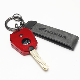 适用本田CB650R CBR650R CB500F CBR500R改装铝合金钥匙壳钥匙扣