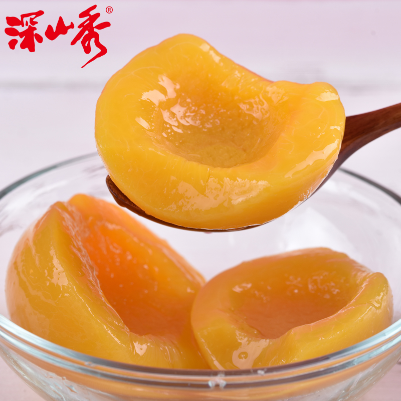 深山秀深山珍品黄桃多汁不加罐头