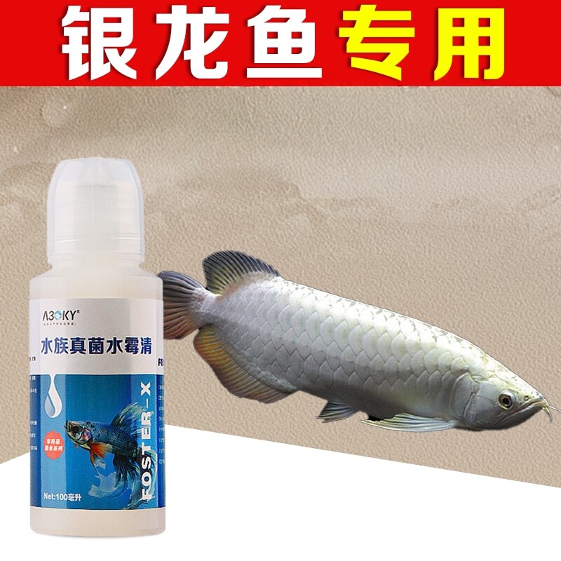 银龙鱼专用药龙鱼蒙眼专用药鱼药烂身药白毛观赏鱼热带鱼疾病治疗