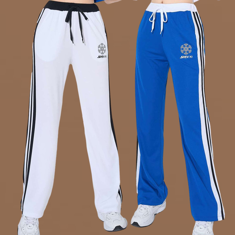 廣場舞時尚健身操鬼步舞跳舞褲女