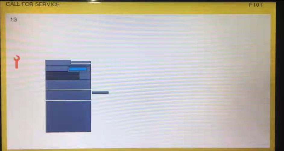 东芝2020AC，2520AC等新款复印机报错f520，固件升级