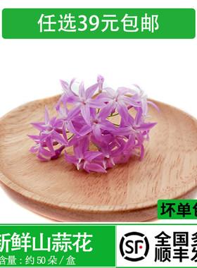 鲜花摆盘花草菜品点缀