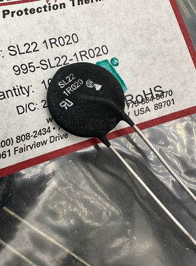 SL22 1R020 1Ω 1R 20A SL22-1R020 NTC热敏电阻22MM 1欧姆SL221R