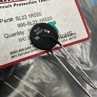 NTC热敏电阻22MM SL22 1欧姆SL221R 20A 1R020 1Ω