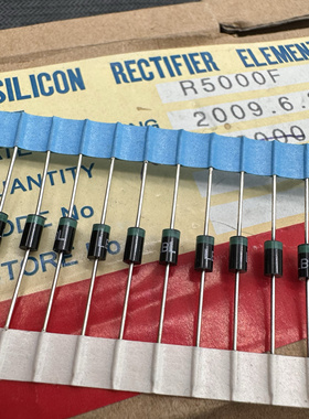 R5000二极管R5000F DO-15 0.2A 5KV硅整流高压触发4000V绿白色LBL