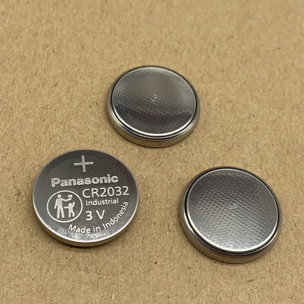 CR2032纽扣电池3V适用于汽车钥匙遥控器CR2302电子体重秤3V工业版