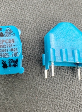 B82721K2401N21 2X27MH 0.4A 20共模扼流线圈电感565-2蓝色4脚