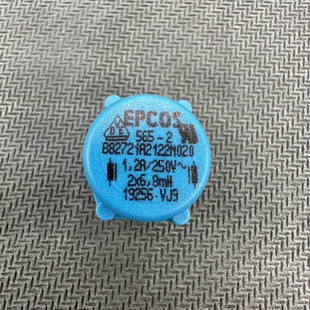 A2122N020 2蓝色EPCO 2X6.8MH 250V共模电感4脚565 1.2A B82721