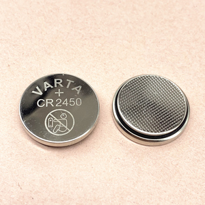 CR2450纽扣电池3V进口德国VARTA汽车宝马遥控器钥匙2045 X3 5 7系