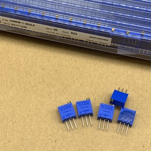 进口BOU 203LF精密可调电位器20K阻值顶调微调原装 RNS 3296W