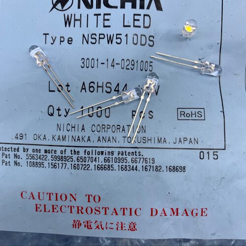进口日本NSPW510DS发光二极管