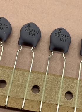 5D210 NTC功率热敏电阻5R灰色5D2-10 T3C5欧姆4A 10mm 5D10