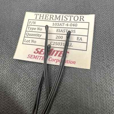 103AT-4-300 NTC热敏电阻10K精度1% 103 3435K黑色头30CM