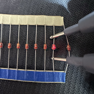 红环1.8V二极管LED瑟顿51C发烧DIY发光1N2G红光LN2G进口1.7V 1.8V