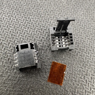 50960-0084N-001 SON8贴片FLASH内存闪存测试座老化座BIOS插座8P