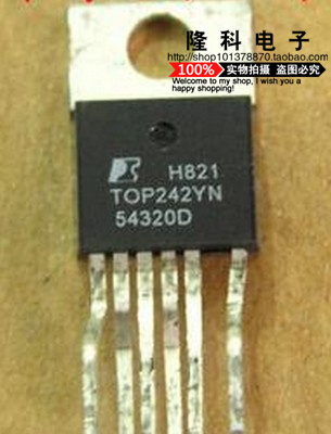 TOP242YN TOP242Y TO-220-6 6脚 POWER电源管理IC 进口原装拆机