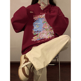 酒红色