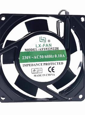 Aa全新现货LX-FAN AFS922522H 230V 0.10A控制柜电焊机散热风扇