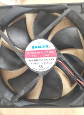 AA COOLIMIT酷凛DF120251BH 12025 12V 0.40A 12厘米电脑散热风扇