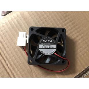 DC24V 厘米2线 SEPA 直流无刷风扇 6CM MFB60D 6015 正品 0.05A