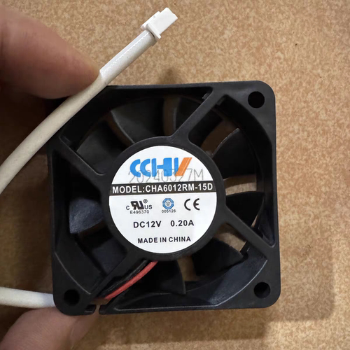 明纬开关电源风扇LRS变压器风扇 CHA6012RM-15D 12V 0.20A 6CM