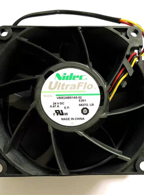 V80E24BS1A5-52施耐德变频器7.5-11KW机插头全新风扇24V DC 0.47A
