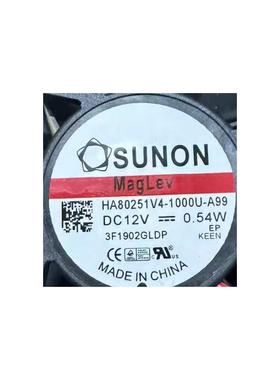 HA80251V4-1000U-A99建准SUNON 80X80X25 12VDC VAPO 23.9CFM风扇