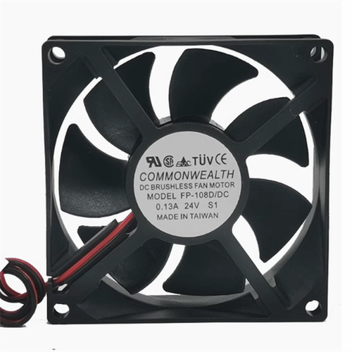 全新FP-108D/DC DC24V 0.13A S1-B 8025 8CM变频器设备轴流风扇