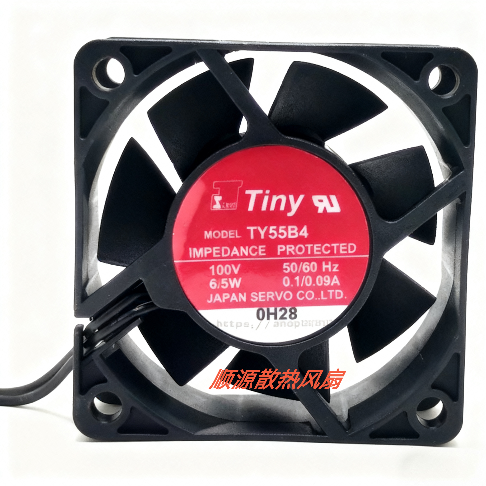 全新Tiny TY55B4 100V 6/5W 0.1/0.09A 6025交流机柜轴流散热风扇