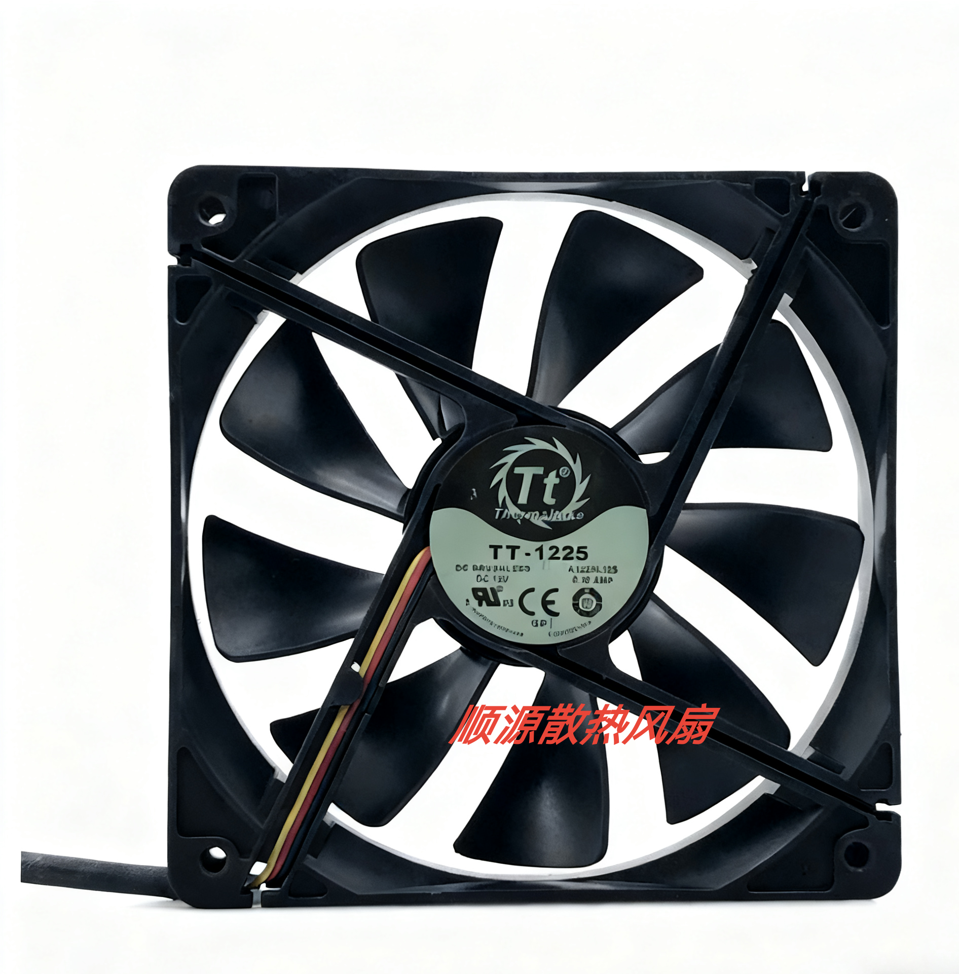 Thermaltake TT-1225 A1225L12S 12025 DC12V 0.30A 机箱散热风扇