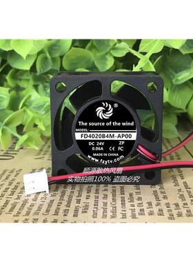 FD4020B4M-AP00 DC 24V 0.06A 40x40x20mm 散热风扇