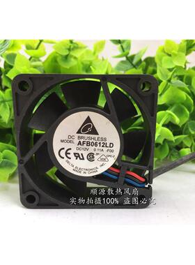 正品台达 AFB0612LD 6AFB0612HD 60*60*20MM 12V 静音散热风扇6CM