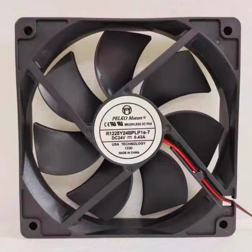 全新PELKO Motors R1225Y24BPLP1s-7 DC24V 0.43A 变频器散热风扇
