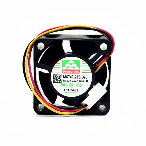 全新MGT4012ZB-O20 4020 12V 0.22A 4CM三线变频器散热风扇