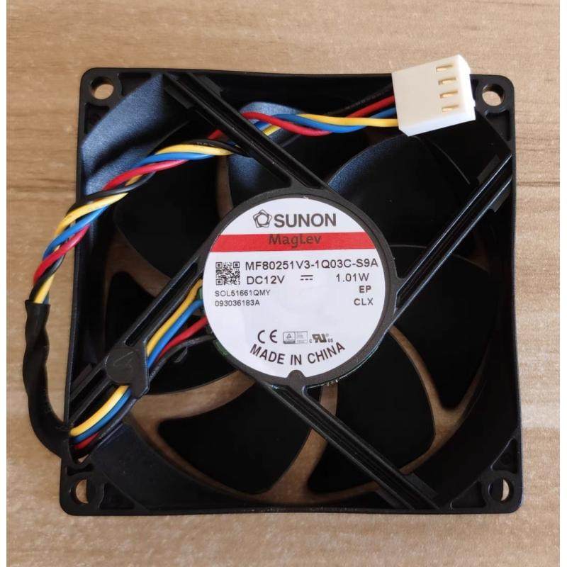 全新SUNON 8025 8CM风扇 4线磁浮MF80251V3-1Q03C-S9A 12V 1.01W