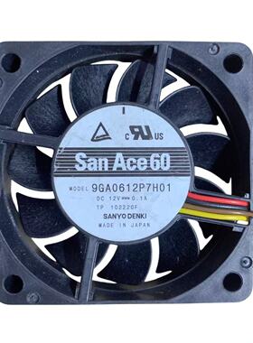 9GA0612P7H01 12V 0.1A 6015四线温控PWM散热风扇SAN ACE 60