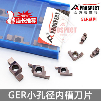 普斯特小孔径内槽刀片 GER100/150/200/300-A-B-C-D P6205