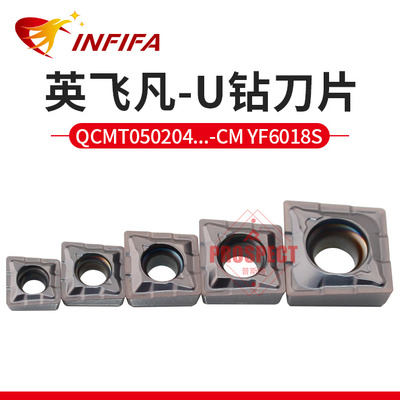 戴斯卡单刃U钻刀片QCMT