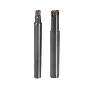 高品质高硬度快进给铣刀杆 EXN02R 配LNMU0202刀片高进给高效铣削