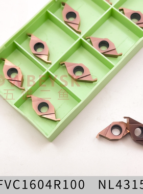 端面不锈钢数控刀片 FVC1604R100/150/200/250//300 NL4315