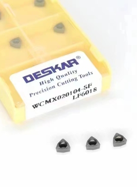 小直径U钻刀片 WCMX020104-SF -FN LF6018 P8080 P6205