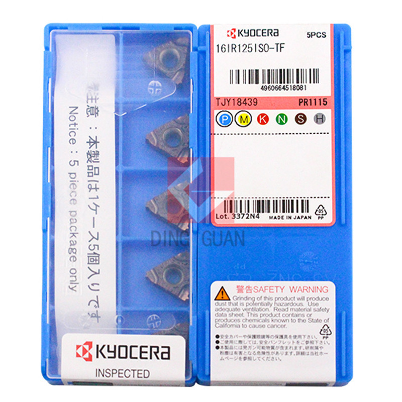正品 Kyocera 京瓷 数控刀片 数控刀粒 16IR125ISO-TF PR1115