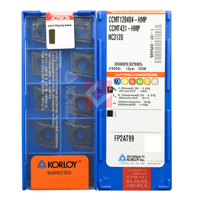 正品 韩国克洛伊 数控刀片 CCMT120404-HMP NC3120