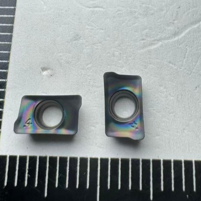 数控铣刀片七彩加硬款快进给铣刀片 APKT050204 DLT214-1新七彩