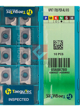 正品 韩国特固克 Taegutec 数控刀片 APKT1705PER-AL K10