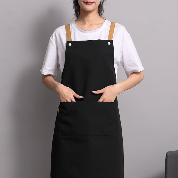 印店名帆布时尚工作服围裙