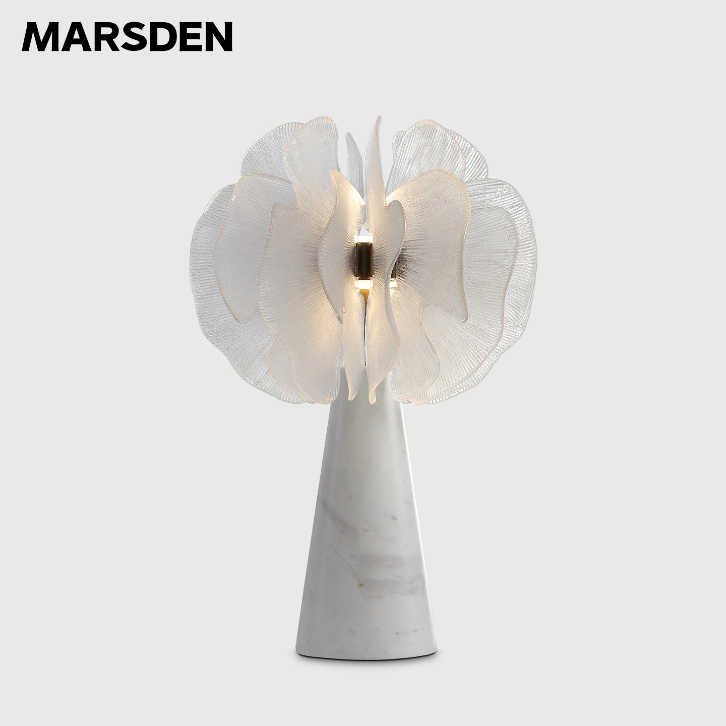 马斯登简约花瓣叶片台灯