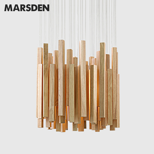 马斯登 吸顶灯 现代简约创意餐厅原木环境气氛艺术推荐 MARSDEN