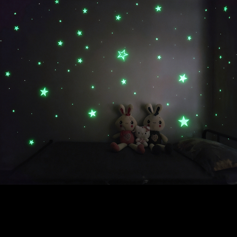 儿童房间布置卧室墙面装饰男孩床头背景墙卡通荧光月球贴夜光纸画,家居饰品,软装墙贴,淘宝优惠券,粉丝福利购,淘宝优惠卷